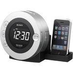 Sony ICF-CD3iPSIL CD Clock Radio for iPod and iPhone