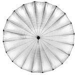 Profoto 505-456 Giant Parabolic Umbrella Style Reflector, Silver - 10' (3 m)
