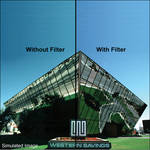 Kodak 3x3" (75mm) 82 Color Conversion Wratten 2 Optical Gel Filter