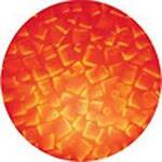 Rosco Colorwave Effects Color Glass Gobo - #33301 - Red Mosaic (86mm = 3.4")