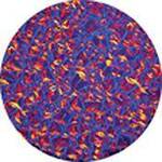 Rosco Colorwave Effects Color Glass Gobo - #33405 - Indigo Sparkllite (86mm = 3.4")