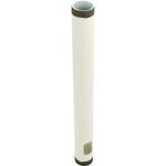 Premier Mounts 24" Pipe w/Cable Routing Outlet (White)