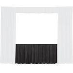 Da-Lite Skirt for the Fast-Fold Truss 16 x 21' Projection Screen (Black)