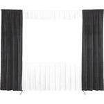Da-Lite Wing Drapes for Fast-Fold Deluxe or Truss Fast-Fold 16 x 21' Projection Screens (Pair)