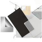 Chimera Panel Fabric ONLY for Aluminum Frame, Silver/Black - 42x72" (1.8x1.8m)