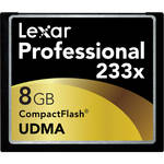 Lexar Professional Compact Flash 233x 8GB Memory Card