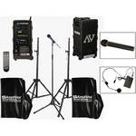 AmpliVox Sound Systems B9154-HHHS Platinum Digital Audio Travel Partner Package