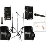 AmpliVox Sound Systems B9154-HHC Platinum Digital Audio Travel Partner Package