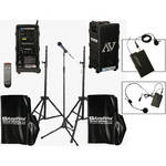 AmpliVox Sound Systems B9154-HSL Platinum Digital Audio Travel Partner Package