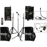AmpliVox Sound Systems B9154-HSC Platinum Digital Audio Travel Partner Package