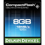 Delkin Devices 8GB CompactFlash Memory Card eFilm 125x
