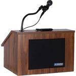 AmpliVox Sound Systems S272 EZ Speak Folding Lectern (Walnut)