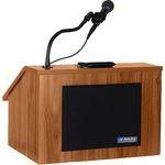 AmpliVox Sound Systems S272 EZ Speak Folding Lectern (Medium Oak)