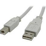 CablesToGo 3.3' (1 m)  USB 2.0 A/B Cable (White)