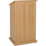 AmpliVox Sound Systems Chancellor Lectern without Sound (Oak)