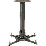 Peerless Industries PPA Universal Ceiling Projector Mount with Adjustable Extension for Projectors Weighing Up to 50 lb (Black)