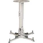 Peerless Industries PPA Universal Ceiling Projector Mount with Adjustable Extension for Projectors Weighing Up to 50 lb (White)