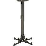 Peerless Industries PPB Universal Ceiling Projector Mount with Adjustable Extension for Projectors Weighing Up to 50 lb (Black)