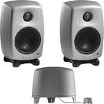 Genelec 6010 StereoPak Nearfield Speaker System (Silver)
