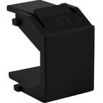 FSR SS-CBLNK-BLK Blank Snap-In Filler 10 Pack (Black)