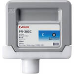 Canon PFI-303C: 330ml Pigmented Cyan Ink Tank