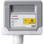 Canon PFI-303Y: 330ml Pigmented Yellow Ink Tank