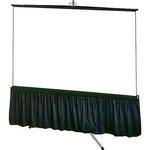 Draper Skirt for Tripod Screen (38x53", Black Vellite)