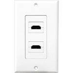 Pyle Pro PHDMIW2 90� Exit Dual HDMI Wallplate