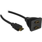 Pyle Pro PHDMMF3 HDMI Male-to-Dual Female Adapter