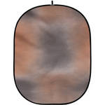 Botero #040 Collapsible Background (5x7') (Orange, Gray, Green)
