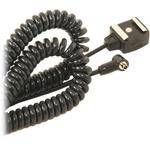 Paramount PMHSFPC16C  Coiled Sync Cord - Hot Shoe to Male PC - 16' (4.8m)