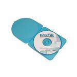 Print File TP-POLY-BLU  Blue CD/DVD TRIMpak Case (Pack of 10)