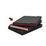 Print File Magna Folio 9x12 (Black with Maroon Tray)