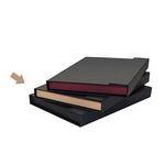 Print File Magna Folio 9x12 (Black with Tan Tray)