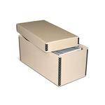 Print File MECD55TAN Tan Metal Edge CD/DVD Storage Box