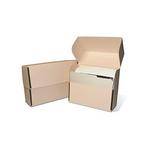 Print File TDBLEGAL Metal Edge Legal Size Document Storage Box (15.25 x 10.25 x 5") (Tan)