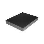 Print File Clamshell Leather Storage Box (17.25 x 22.25 x 1-3/8") (Black)