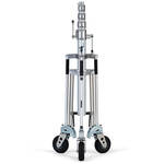 Avenger B7057FF 18.7' Long John Stand with Braked Foam-Filled Wheels (Steel)