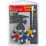 Sunpak FlexPod Gripper Flexible Mini-Tripod (Black and White)