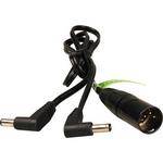 Delvcam DELV-XL4-2DC XLR Male to 2-DC Power Cable