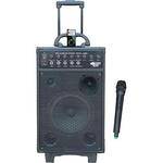Pyle Pro PWMA1080i Portable PA System with iPod Dock & Wireless Microphone