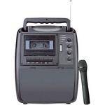 Pyle Pro PWMA130 Portable PA System with Wireless Microphone & Cassette