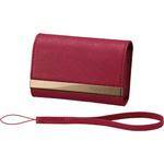 Sony LCS-CSVA/R Soft Leather Carrying Case (Red)