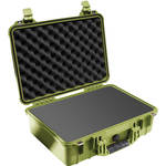 Pelican 1500 Case with Foam (Olive Drab Green)