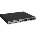 D-Link Managed 24-Port Gigabit L2+ Unified Wireless PoE Switch, 4 Combo SFP