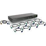 Iogear 16-Port PS/2 USB Combo KVM Switch with Cables