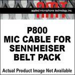 AMT P800 Microphone Cable with 1/8" (3.5mm) Mini for Sennheiser Beltpack