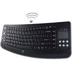 Adesso WKB-4100UB Wireless SlimTouch Ergo Keyboard with Touchpad