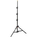 Manfrotto 1051BAC Alu Mini Air Cushioned Compact Stand, Black - 6.75' (2m)