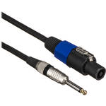 Pyle Pro PPSJ30  12 Gauge 30' (9.14 m)  Speakon to 1/4'' Speaker Cable 